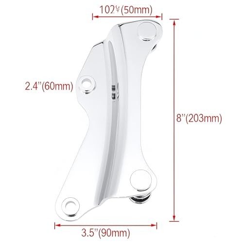 Motorcycle 4-Point Docking Hardware Kit Fits for Harley Touring Chrome#14-25 gallery
