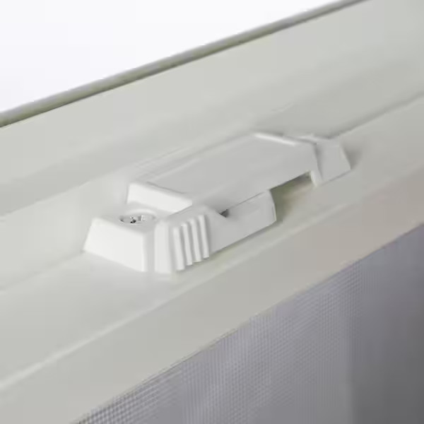 32 In. X 36 In. White Double-Pane Insulated Glass Vinyl Single Hung Window with gallery
