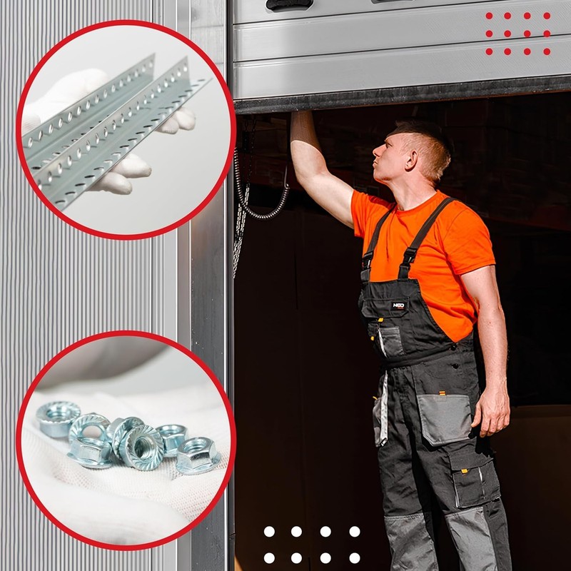 Comprehensive Garage Door Brace Set - Rust-Resistant Steel and Easy Installation gallery
