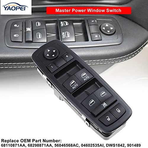 Master Power Window Switch Left Driver Side for Chrysler Town & Country 2012 gallery