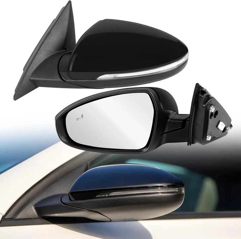 19-24 Left Driver Side Mirror Compatible with KIA Forte 2019 2020 2021 2022 2023 gallery