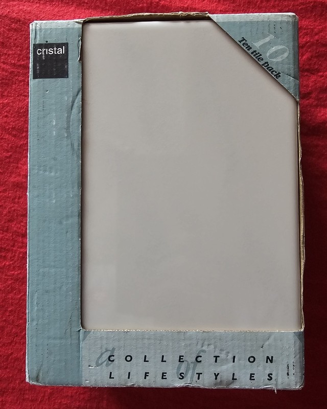 Vintage H&R Johnson Cristal Jessica Grey Tiles JESS2A 10 Pack Retro Ceramic UK