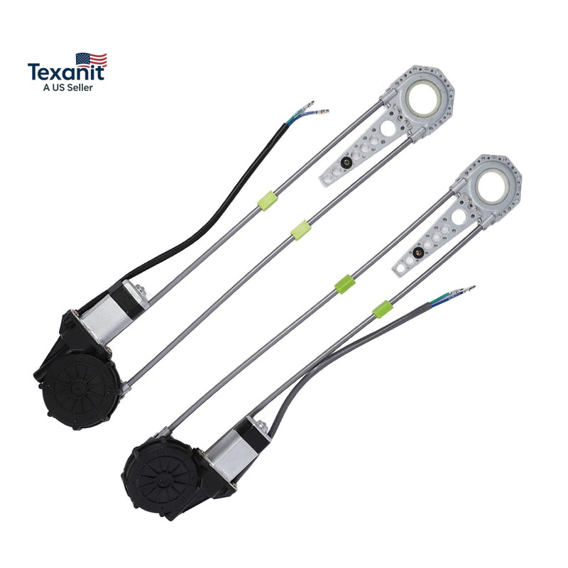 Power Window Conversion Kit, Electric Roll up Window Kit with One Touch Operatio gallery