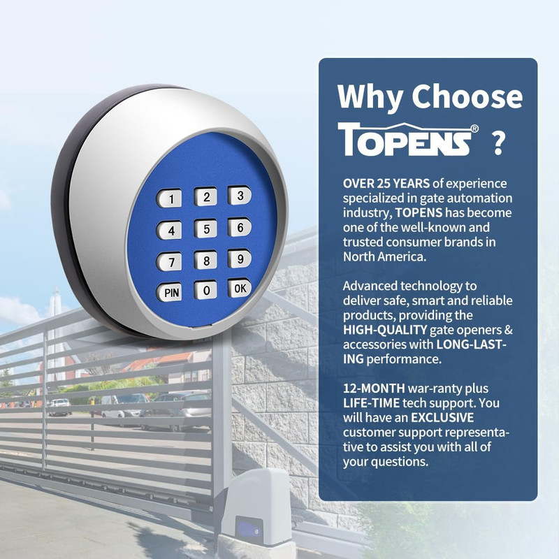 TKP3 Wireless Keypad Keyless Entry Keypad Digital Code Panel Security Control fo gallery