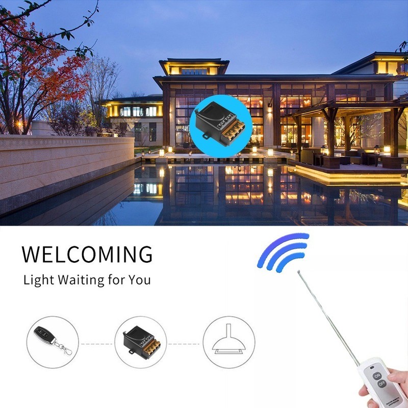 DC 12V Remote control Switch,Wireless rf Low voltage 12V/24V/10A/20A/30A Remo... gallery