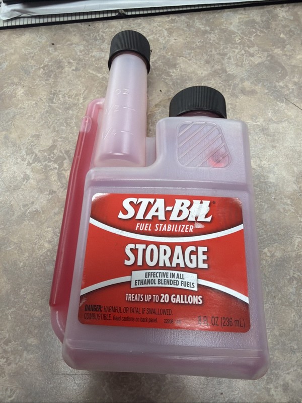 Storage Fuel Stabilizer Winter Gas Tank Treatment Motorcycle Bike Car, 3 Size ..