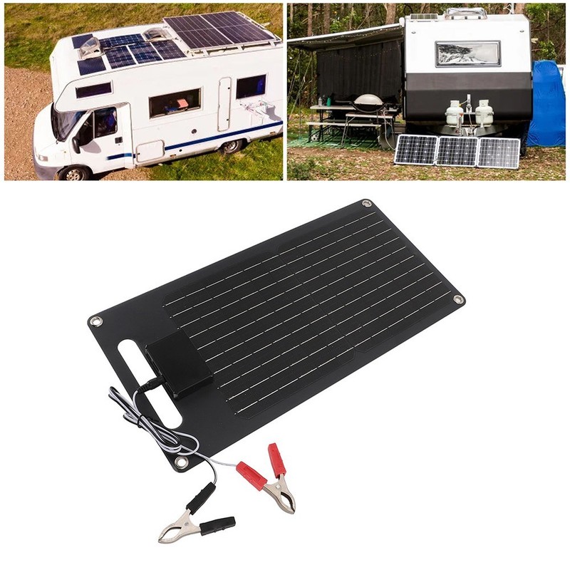 Efficient 40W MonoFor Crystalline Solar Panel with Waterproof Protection