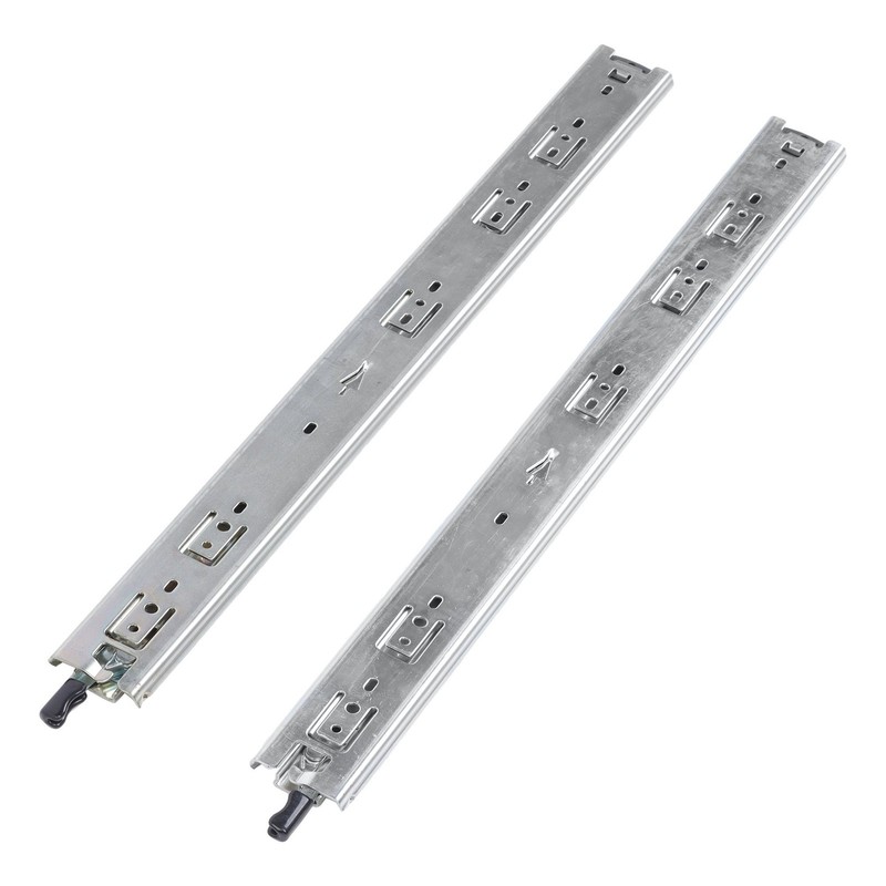 22 Inch Heavy Duty Locking Drawer Slides 150LB Full Extension Side Mount gallery