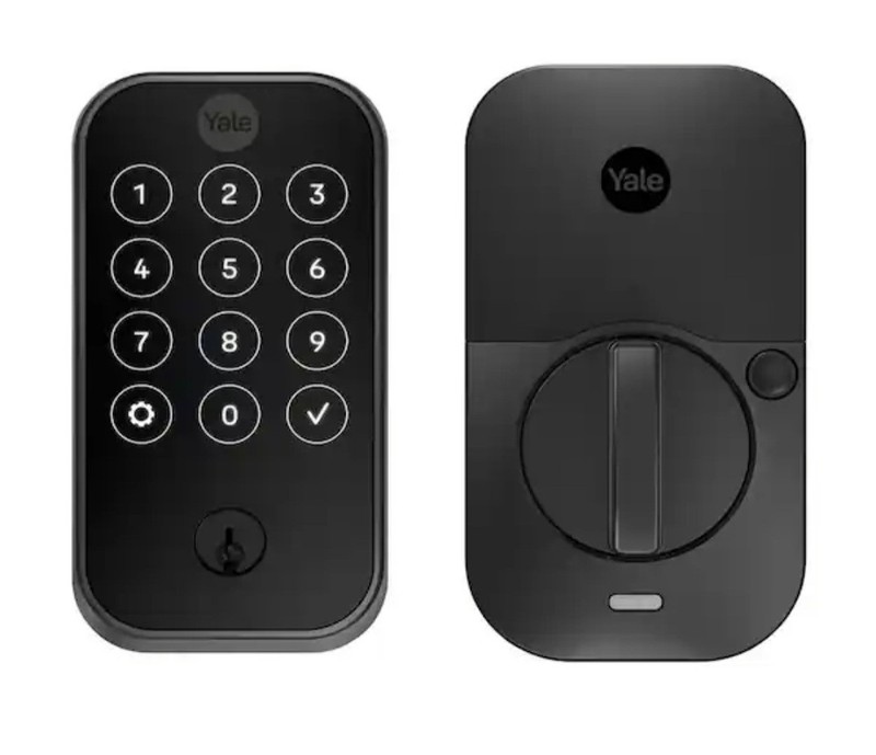 Yale Assure Lock 2 Touchscreen with Wi-Fi Lock – Black Suede (YRD420-WF1-BSP)