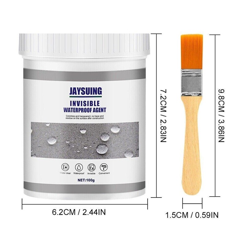 JaySuing Invisible Waterproof Agent Insulating Sealant Anti-Leakage -Choose Size gallery