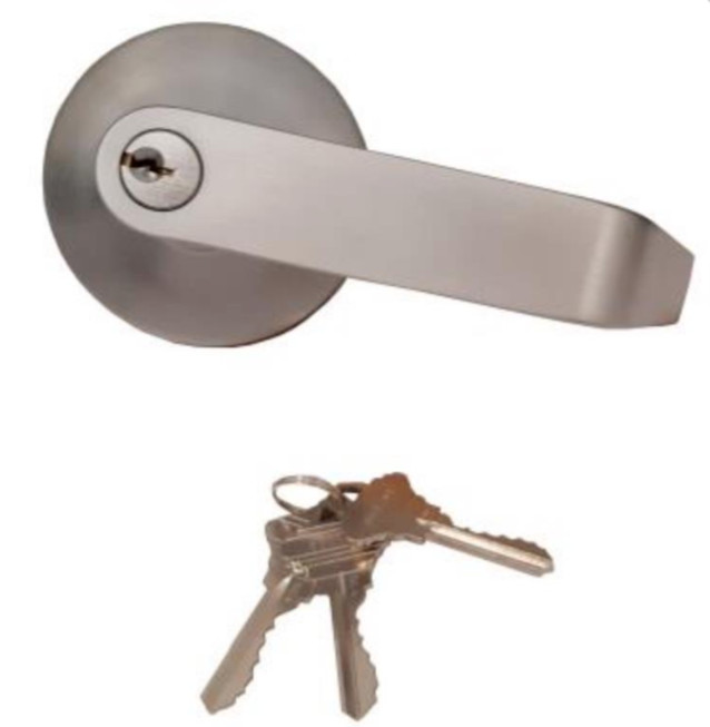 Sentry Safety Lever Handle W/ Key Set