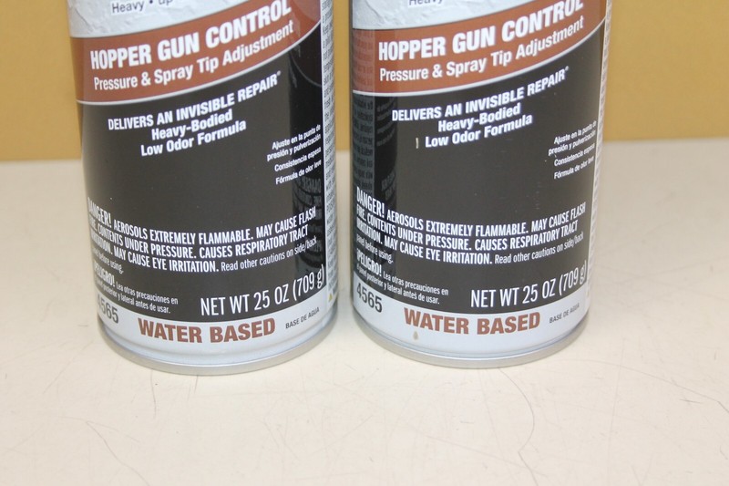 (2) Homax Wall Texture ProGrade Knockdown #4645 Water Based 25oz ea. (loc:B9) gallery
