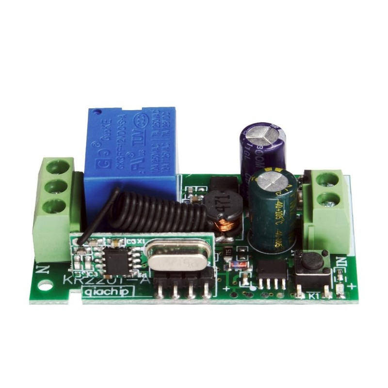 433 MHz Remote Control Switch Latching Switch AC 110V 120V 10 amps, Wireless ... gallery