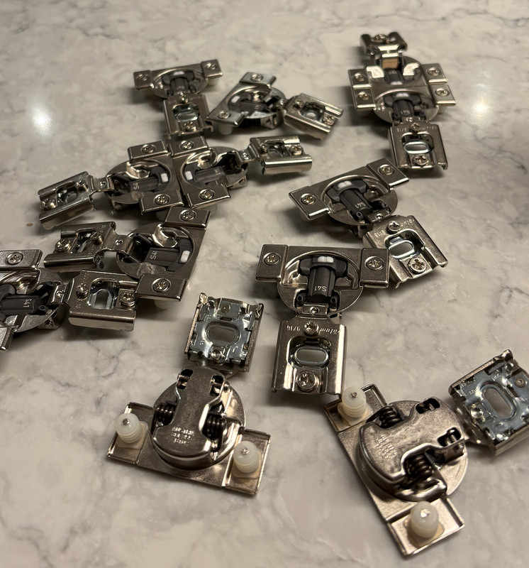 12 PCS COMPACT Austria HINGE, 38C355-B102 Frame Soft Close gallery