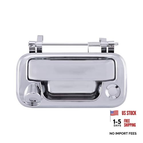 DEAL New 1pc Chrome Rear Truck Bed Tailgate Liftgate Exterior Door Handle Lock