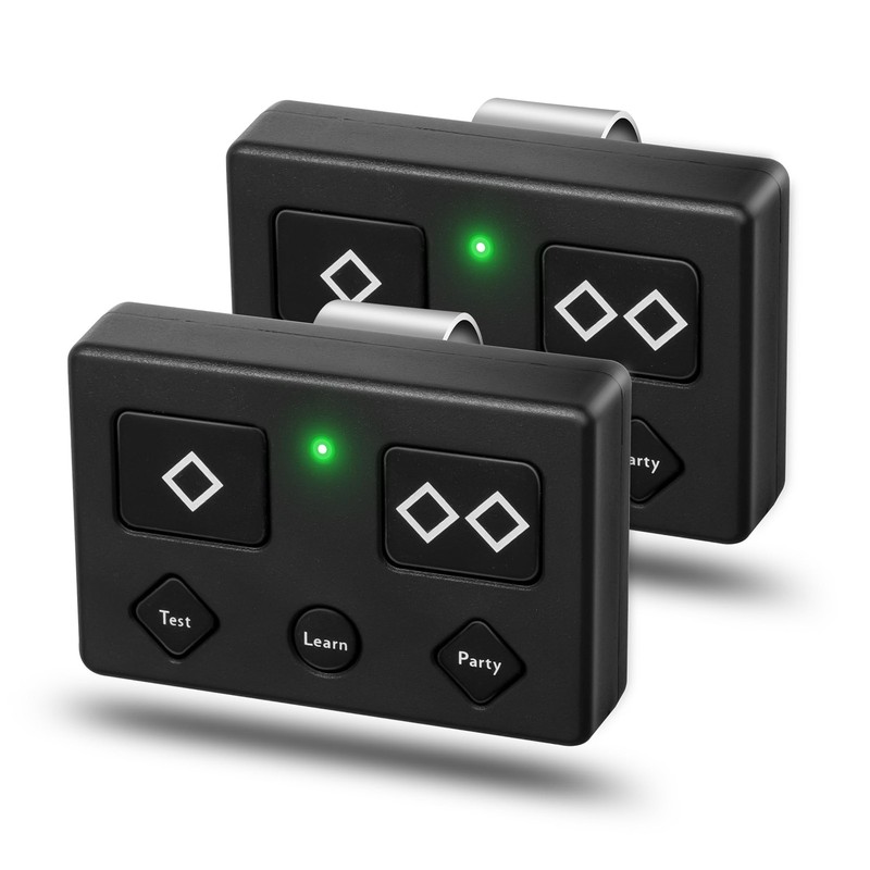 2 For Ghost Controls Gate Opener Remote Automatic Premium 5-Button Transmitter