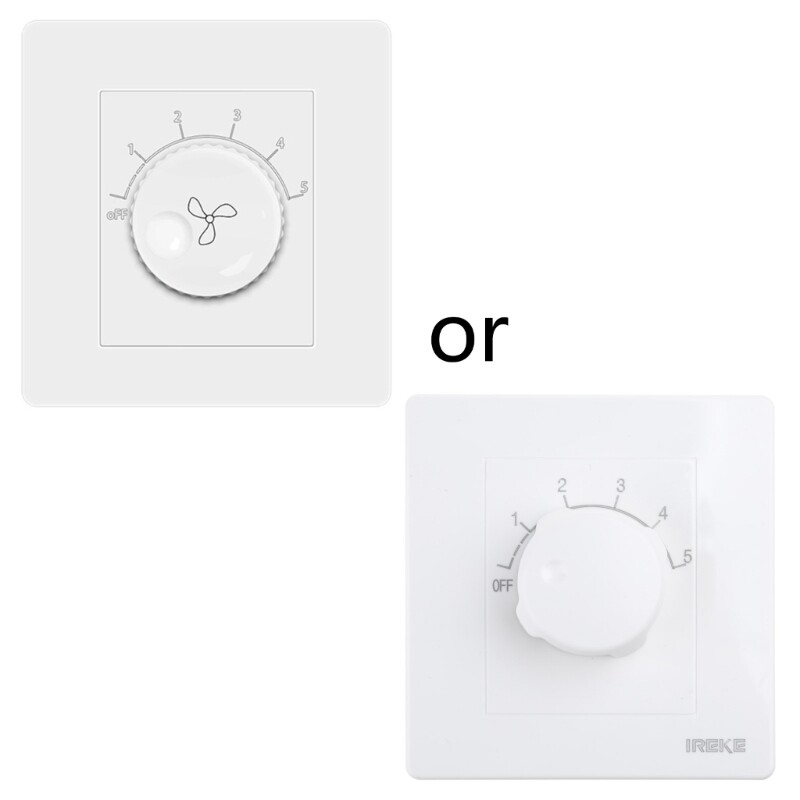 Universal Surface Mounted Ceiling Fan Speed Controller Fan Speed Control Switch
