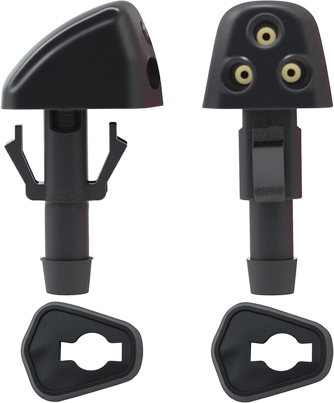 2 PCS Windshield Wiper Washer Nozzle Replacement Fit For 06-15 Grand Vitara, 05-