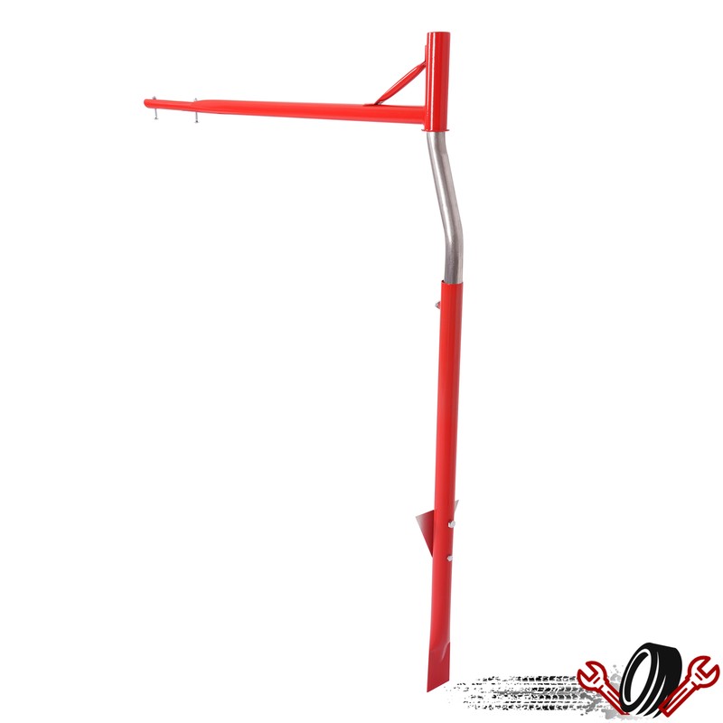 Universal Mailbox Post Support Ideal for Both Rural and Residential Galvanized