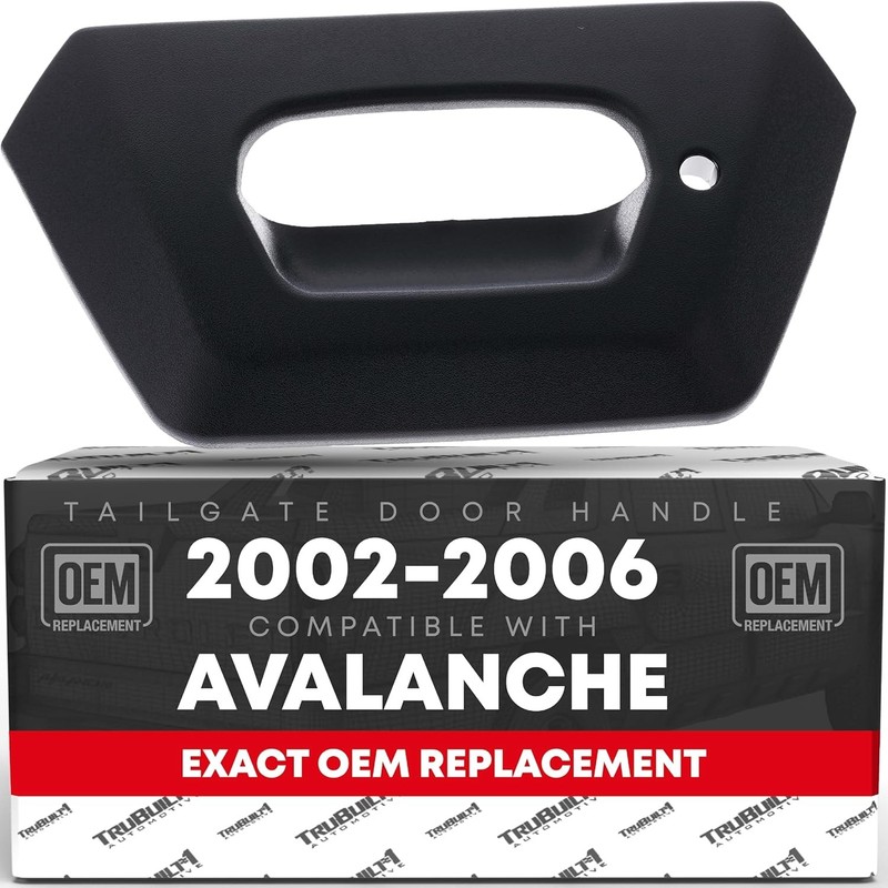 Tailgate Handle Bezel Replacement – Compatible with 2002-2006 Chevrolet Avalanch