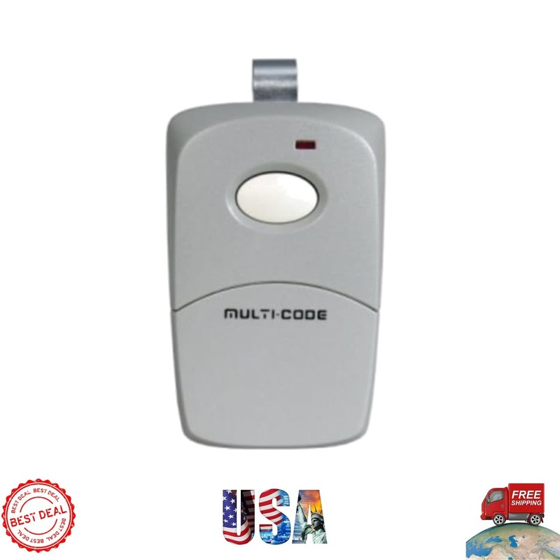 Multicode Linear 3089 Visor Remote Control with 10m Range and Ergonomic Design
