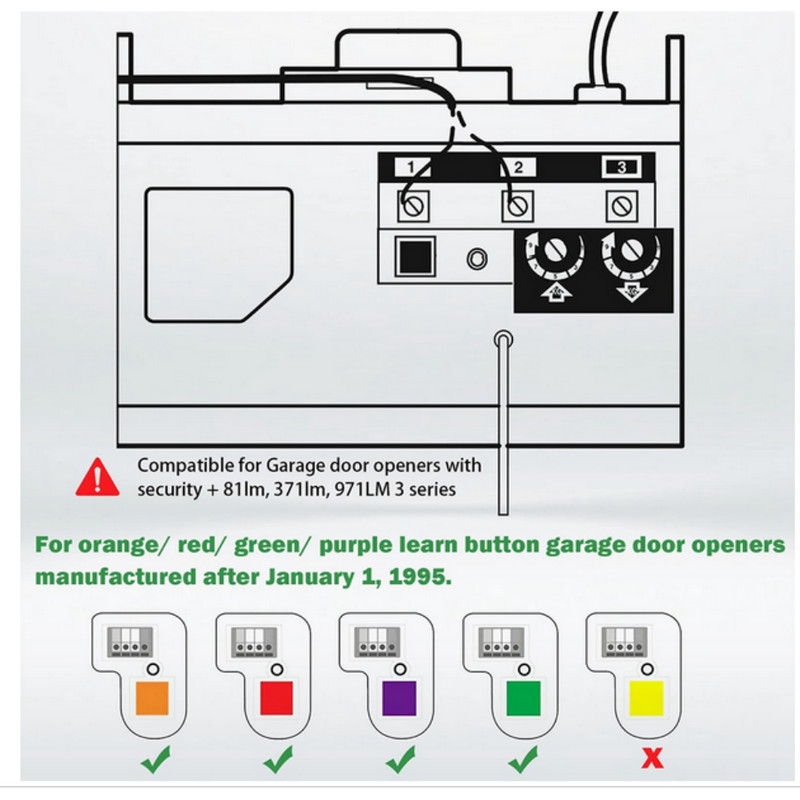 Control Panel for Liftmaster 41A5273-1 78LM Upgrade Garage Door Keypad US STOCK gallery