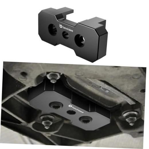 Transmission Mount Insert Compatible with A4 B8 B8.5 Q5 SQ5 S4 RS4 A5 S5 Black