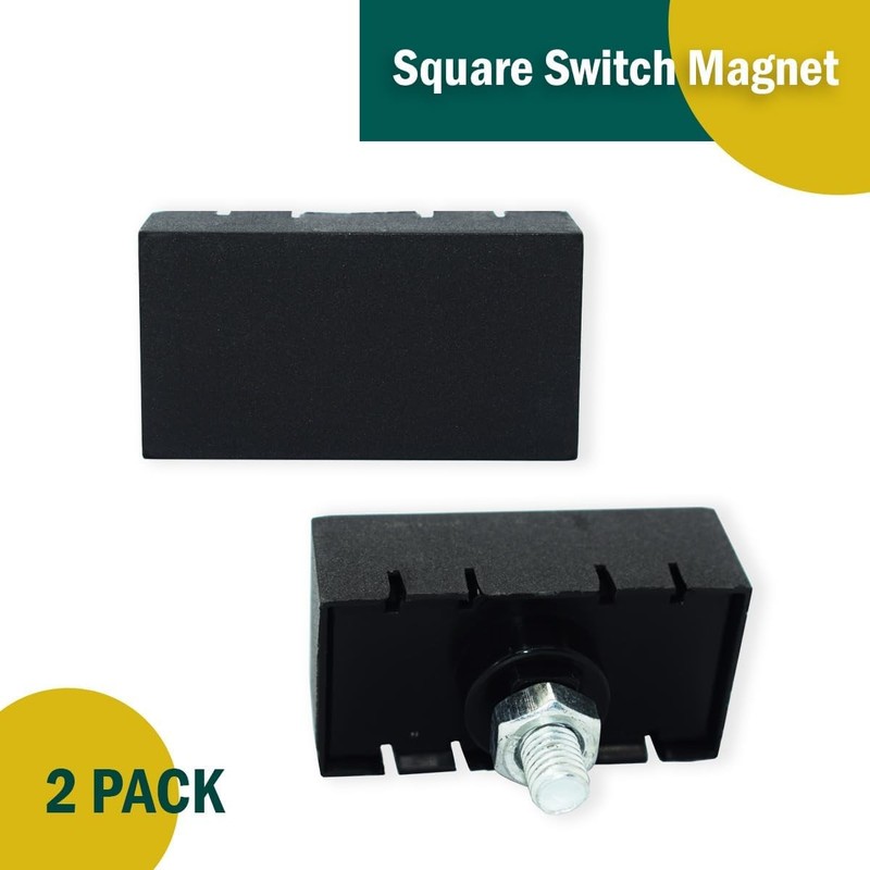Square Switch Magnet for SlidingGateOpener,GateMagnetsGateOpenerAccessories2pack gallery